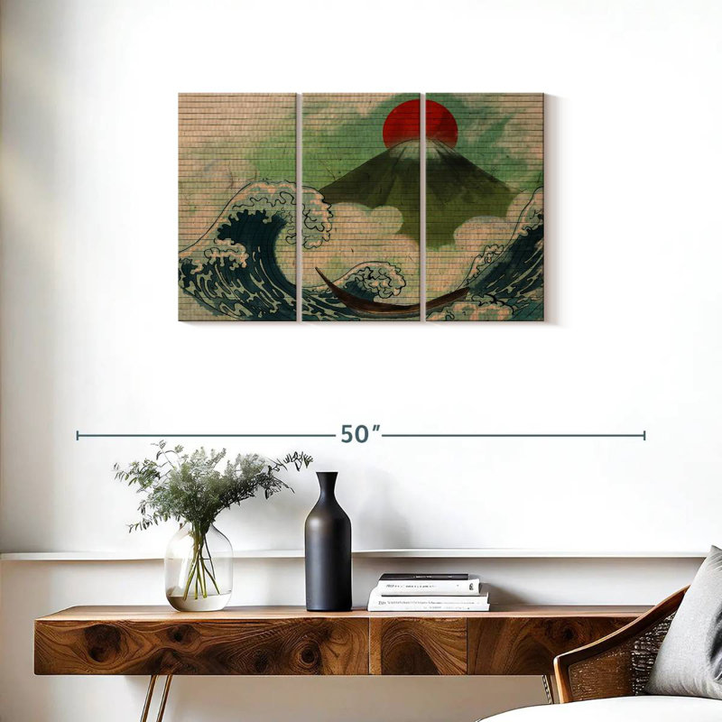 Alvord Mont Fuji Sunrise, H 20 po x l 33 po