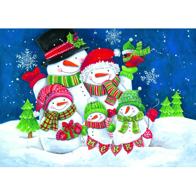 " Snowman Family " by Diane Kater