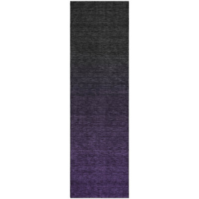 Premium Machine Washable Prisco Eggplant Rug