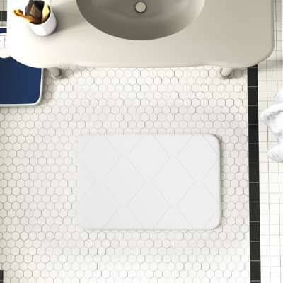 Tapis pour salle de bain antidérapant Isak