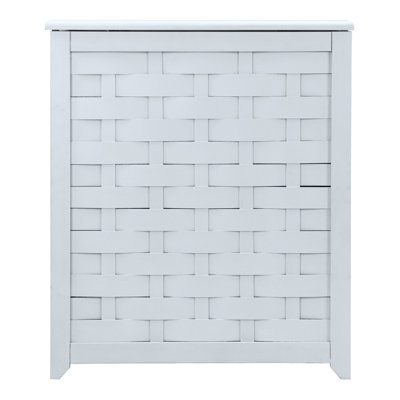 Wood Laundry Hamper with Handles