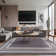 Quinter Gray Non-Slip Area Rug