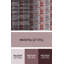 Tapis de zone rouge/mauve à motifs-717775512