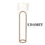 Lampe sur pied en laiton Vivid