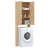 vidaXL Washing Machine Cabinet Cupboard Storage Washroom Rack Laundry Room-264232988