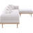 Madeleine 142" Resilient Water Resistant Olefin Fabric Upholstered 5Pc. Outdoor Patio Modular Sectional-549827760