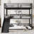 Triple Bunk Bed With Slide-779247338