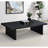 Caroline Black Rectangular Engineered Laminate Coffee Table