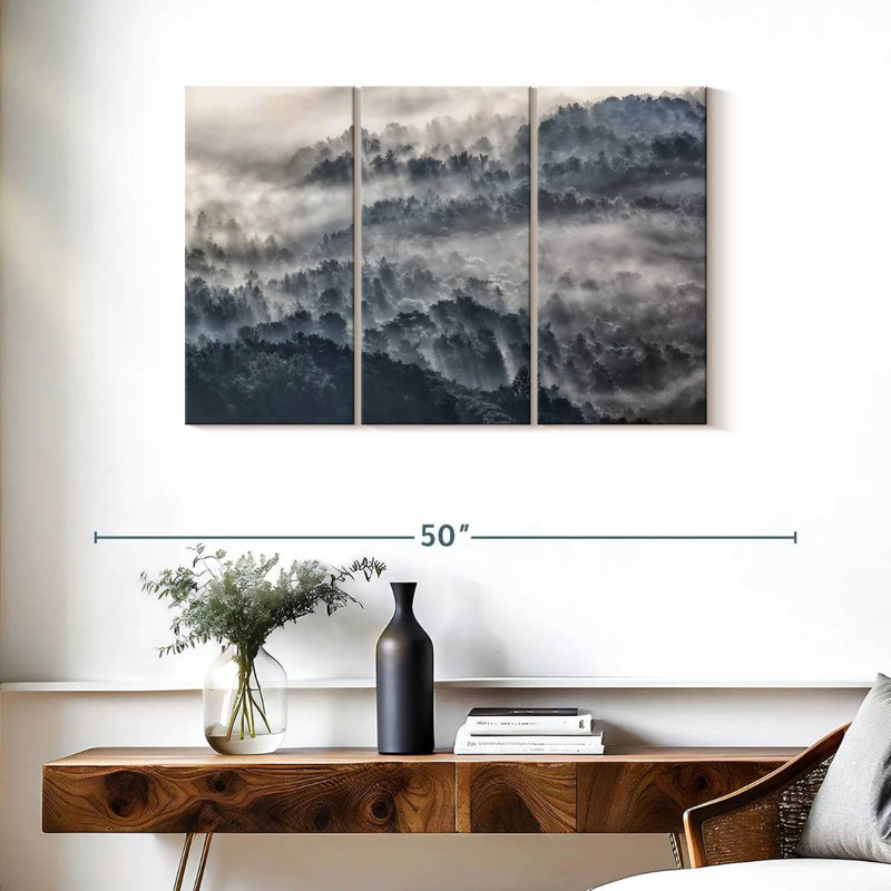 Alvord Dark Forest, 24" H x 38" W