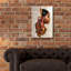 «Mahogany Strings» par Salaam, art mural en verre acrylique-102029366