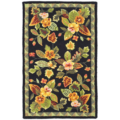 Hand Hooked Wool Pile Rug