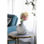 Svirla - vase rond - tourbillon noir et blanc