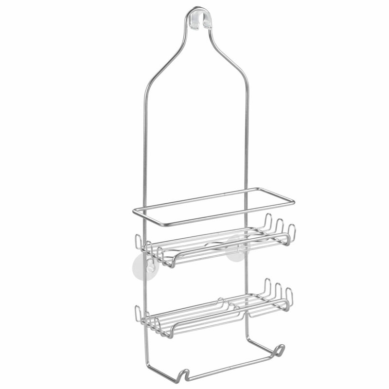 SteelSpace Shower Caddy Organizer - Silver