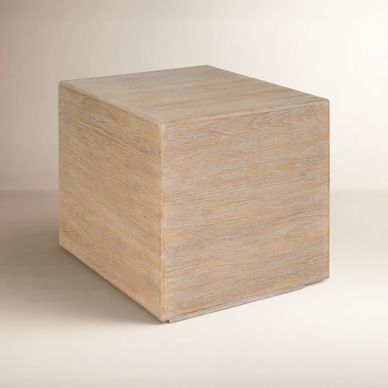 Modern End Table, Gray