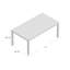 Bowens 71'' Outdoor Dining Table
