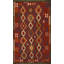 Tapis tribal en laine Kilim 7 x 10