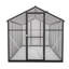 Serre en aluminium avec panneaux en polycarbonate Elysora-129916523-130376623