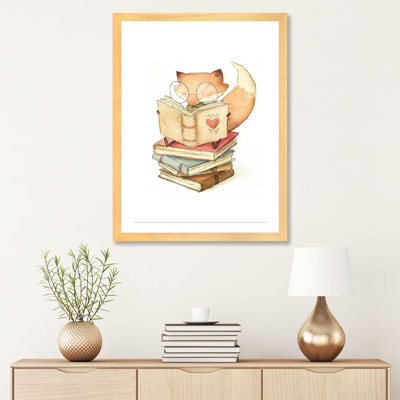 «Book Lover» par Mike Koubou - impression d'art graphique