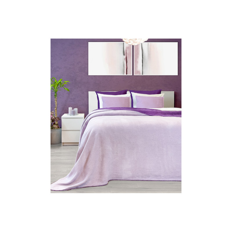 Luxueuse couverture simple, 60% coton, 33% acrylique, 7% polyester, 59 x 79 | Doux et confortable, 17,6 oz / verge carrée | Conception élégante, parfaite pour un confort toute l'année | Entretien facile: lavable à la machine, suspendre pour sécher |