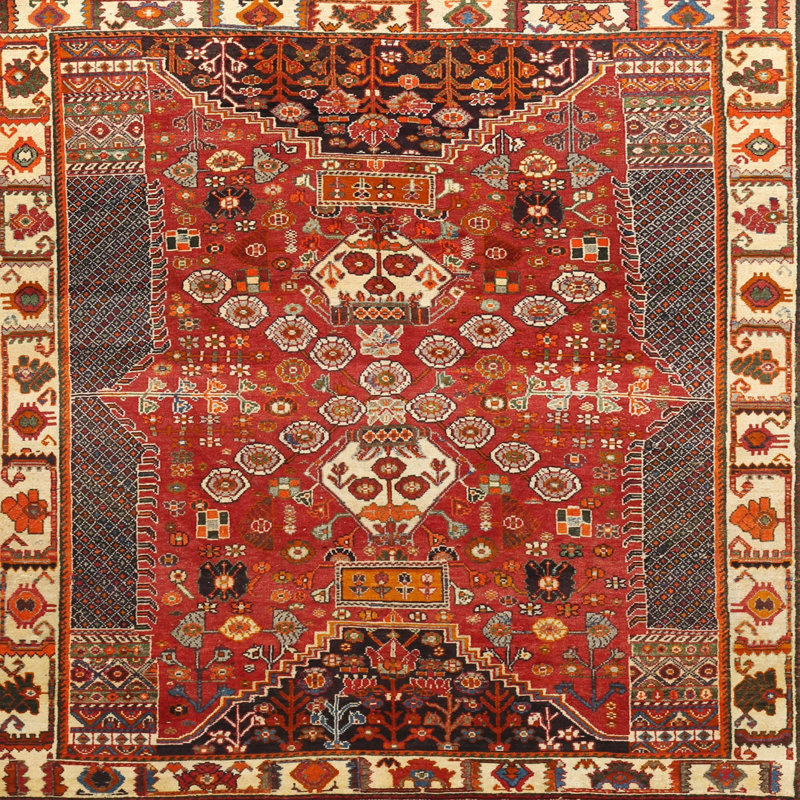 Performance Oriental Indoor Rug, Round 6'