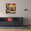«Jazzplotion 2» par Rich Monet, art mural sur toile-2071964254