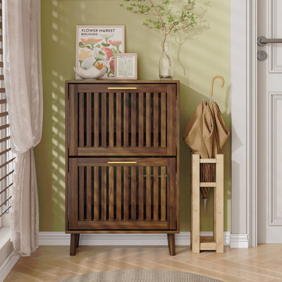 Shoe Storage Cabinet, Medieval Modern Independent Shoe Cabinet
