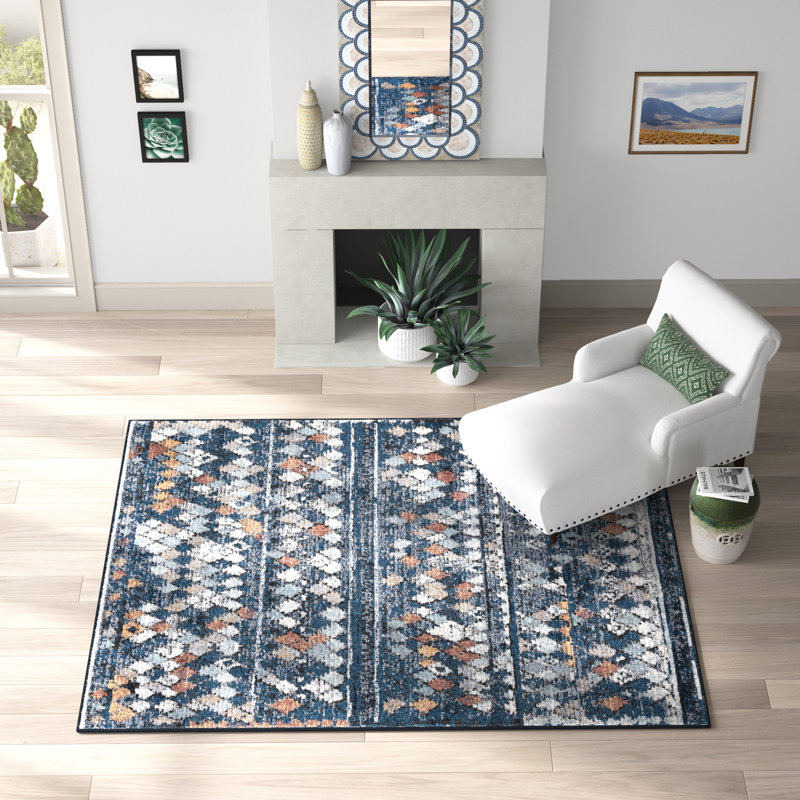 Corayma Geometric Indoor Rug, Rectangle 8' x 10'