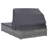 Lowall 79.5" Wide Rectangle Patio Daybed with Cushions-1063197815-1063197814