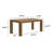 Chalonda Pine Solid Wood Dining Table-207847214-207847207