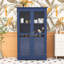 Armoire de cuisine avec portes en verre et 4 tiroirs-1252105047