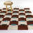 Kelch Rust Checkered Shag Area Rug-1179292949