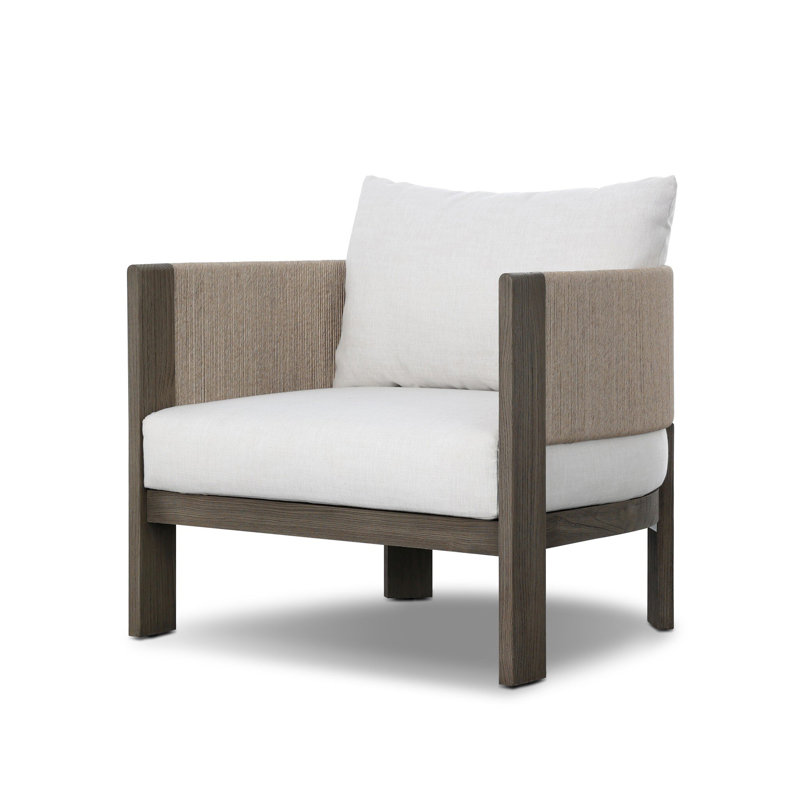 Delancy Outdoor Chair-Arashi Salt, Stained Aged Gray, Vergo Cream
