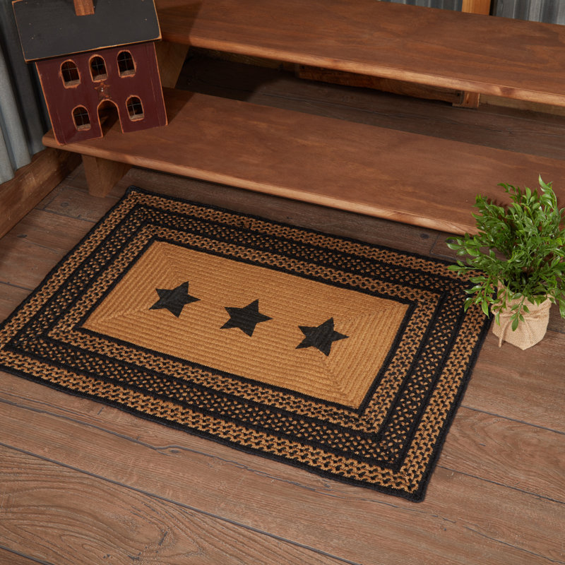 Tapis en jute Farmhouse, Rectangle de 2 pi x 3 pi