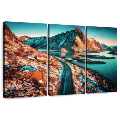 Route de montagne des îles Lofoten, Sebbie