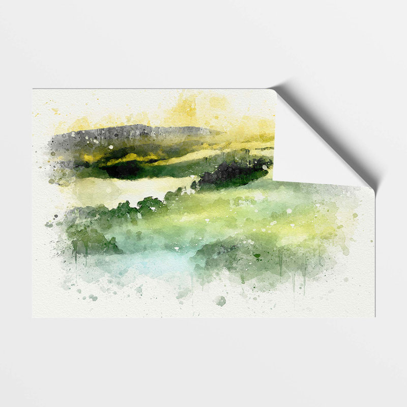 Mist over da Lat in Vietnam - Frameless Print, 59.4 cm H x 84.1 cm W