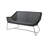 Breeze 60.7'' Wide Outdoor Wicker Loveseat with Cushion-60885333-56109758