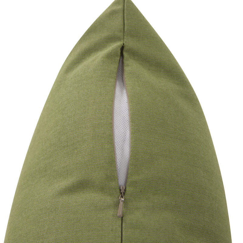 Square Indoor/Outdoor Pillow Cover & Insert, Seascape Moss