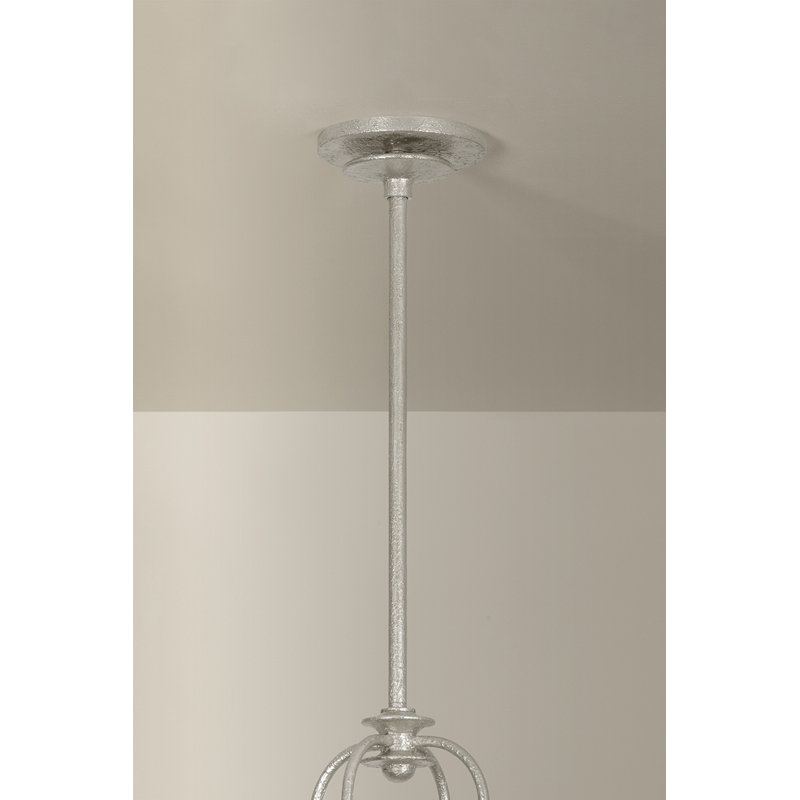 Troy Lighting Pacific 7.75 inch wide 2 Light Integrated LED Linear in Warm Silver Leaf, 14.25" H x 27.25" W x 27.25" D