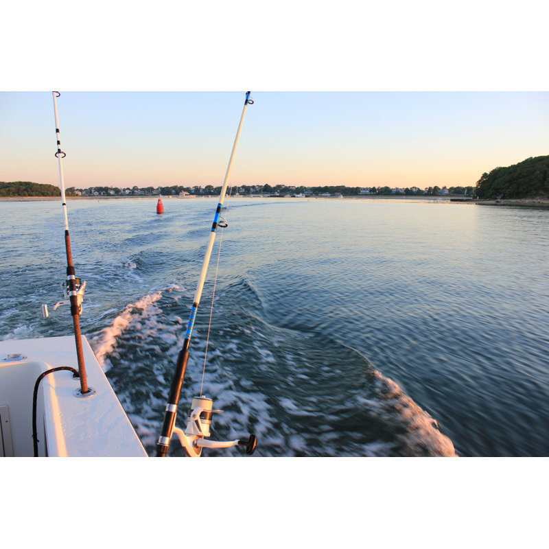 Fishing Boat - Wrapped Canvas Print, 30cm H x 46cm W x 3.8cm D