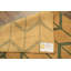 Tapis jaune/doré en laine jaune/doré oriental à la main-noué la 10'0 po x 8'0 po "one-of-kind" Senac