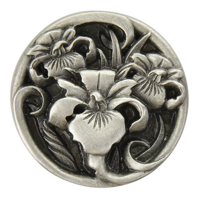 Floral Circle Knob