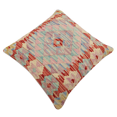Housse et insert de coussin carré 100% laine