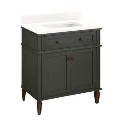 30" Elmdale Vanity for Rectangular Undermount Sink