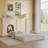 59.1'' Convertible Upholstered Corduroy Sofa Bed Recliner with Side Pocket&Accent Pillows-1505274614