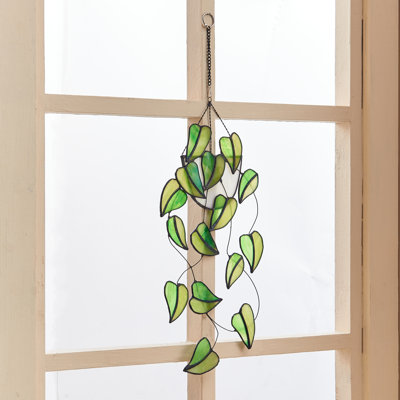 Plants & Flowers Window Panel