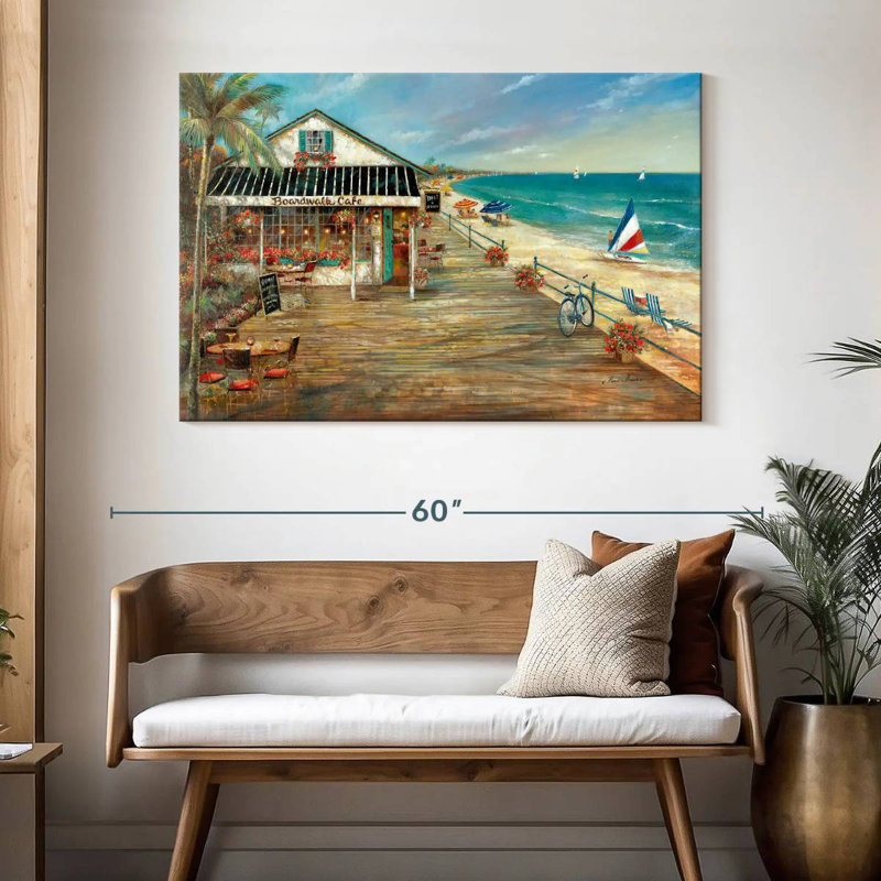 Gillard Boardwalk Cafe, 32" H x 48" W