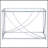 Kempton Chrome Glass Top Entryway Console Table Accents