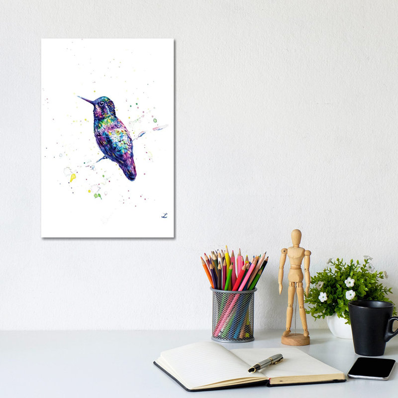 Magnifique par Zaira Dzhaubaeva - reproduction d'art, Toile tendue, Aucun mat, H 12 po x l 8 po x P 0,75 po