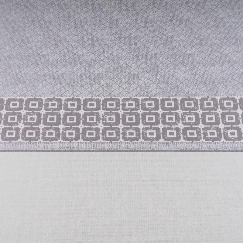 Morgan Graphic Print & Text Duvet Cover, Mauve