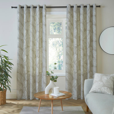 Matteo Cotton Semi Sheer Curtain Pair